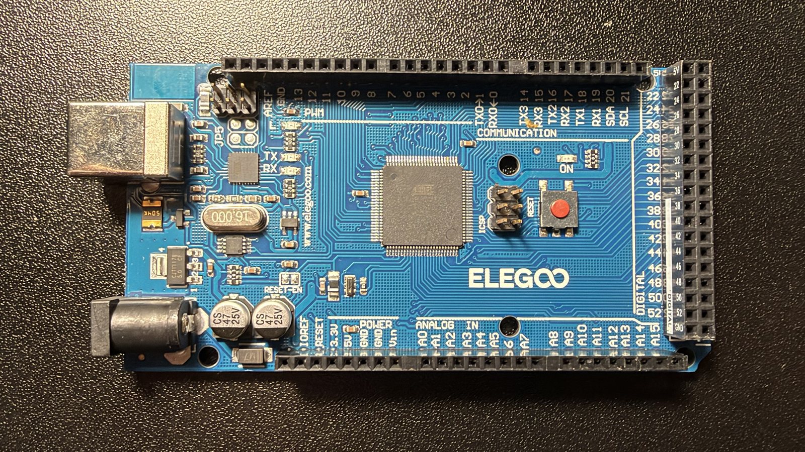 The Arduino Mega 2560